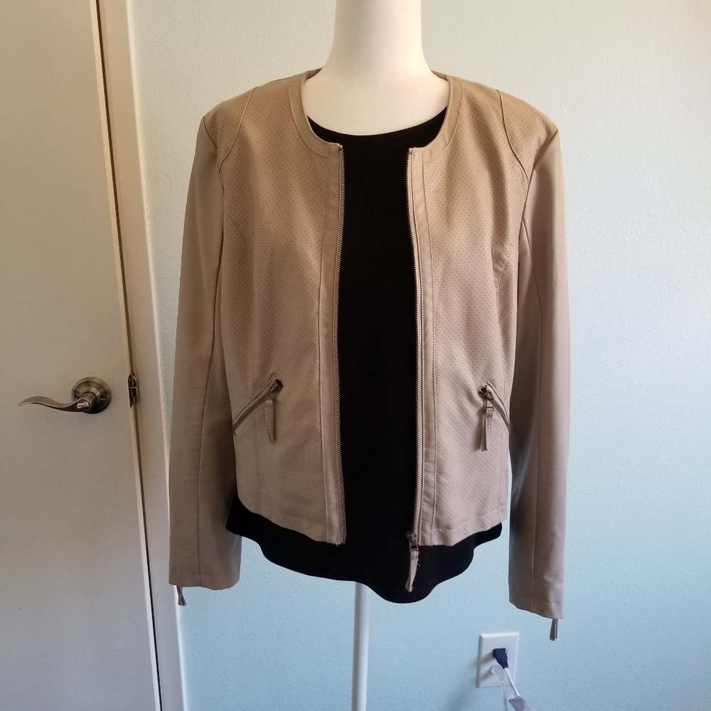Bagatelle Cute Pleather Jacket
